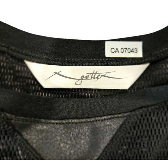 Gottex Activewear Women's Mesh Workout Top Sz L - Picture 5 of 5